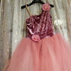 Girls Pink ballet dance costume